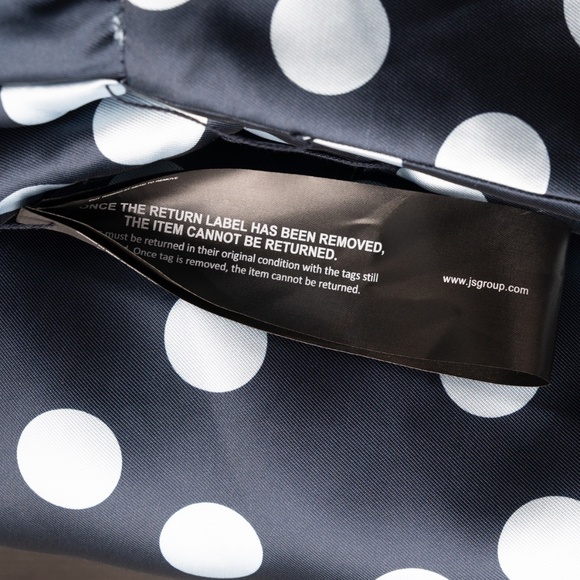 Kay Unger. Tinslee Tea Length Polka Dot Dress. - Picture 11 of 13